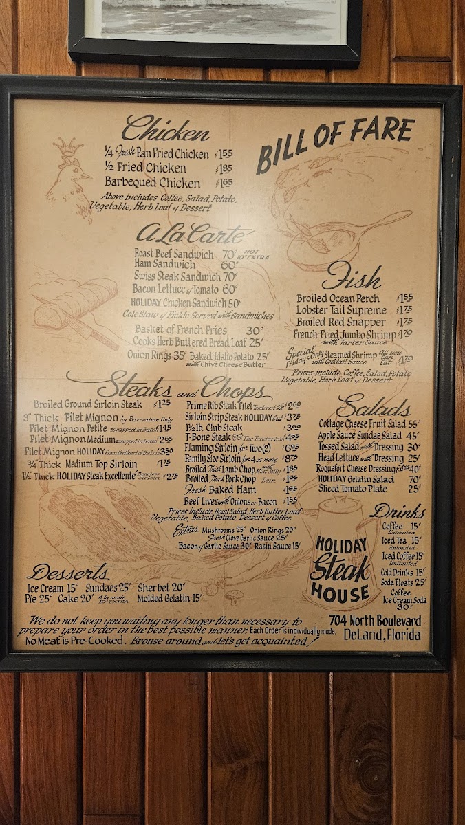 Menu Cook's Buffet Cafe Bakery-3