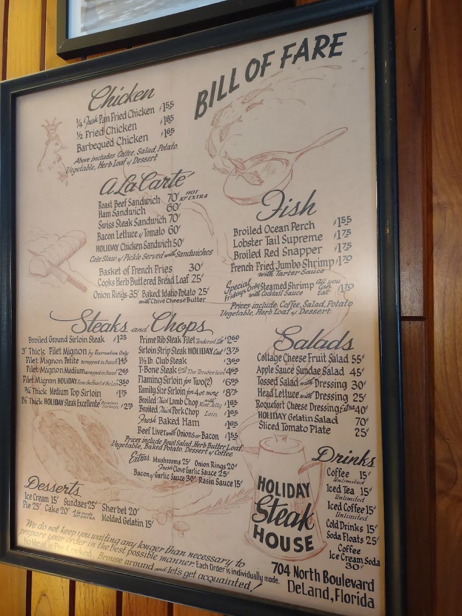 Menu Cook's Buffet Cafe Bakery-6